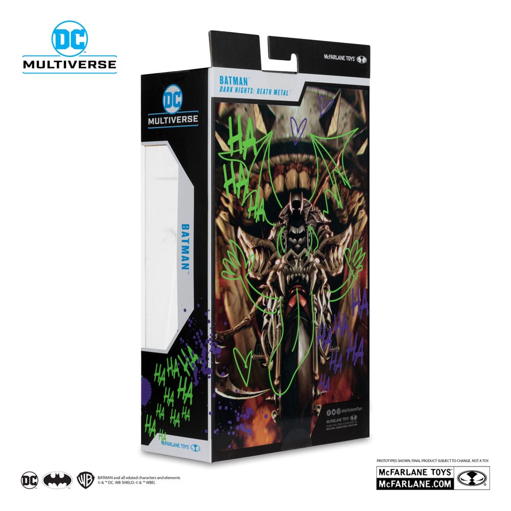 DC Multiverse actiefiguur Batman (Dark Nights: Death Metal) Jerized (Gold Label) 18 cm