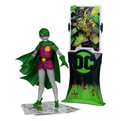 DC Rebirth DC Multiverse actiefiguur Robin (Dick Grayson) (Jokerized) (Gold Label) 18 cm