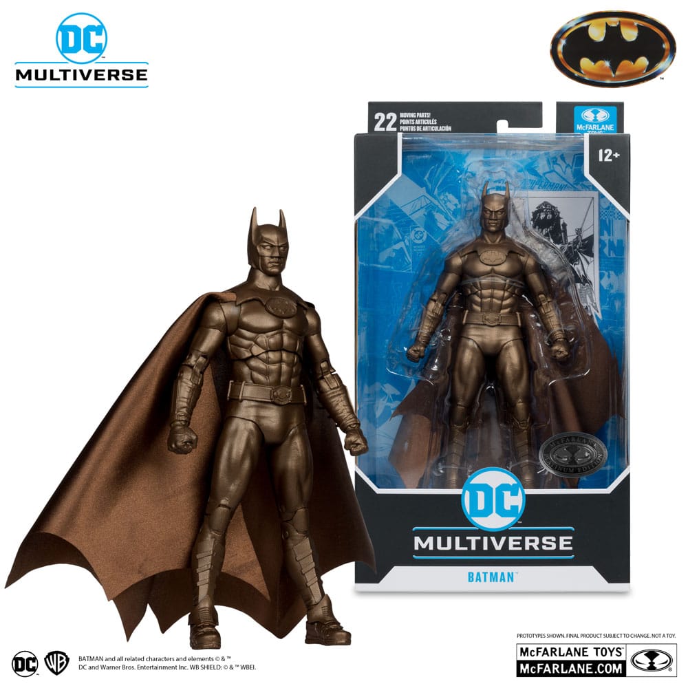 Batman (1989) DC Multiverse actiefiguur Batman (Platinum Edition) 18 cm