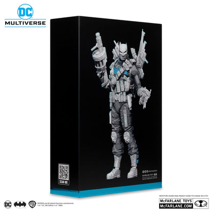 DC Multiverse actie Figuur The Grim Knight (Dark Nights Metal) (Black & White Accent Edition) (Gold Label) 18 cm
