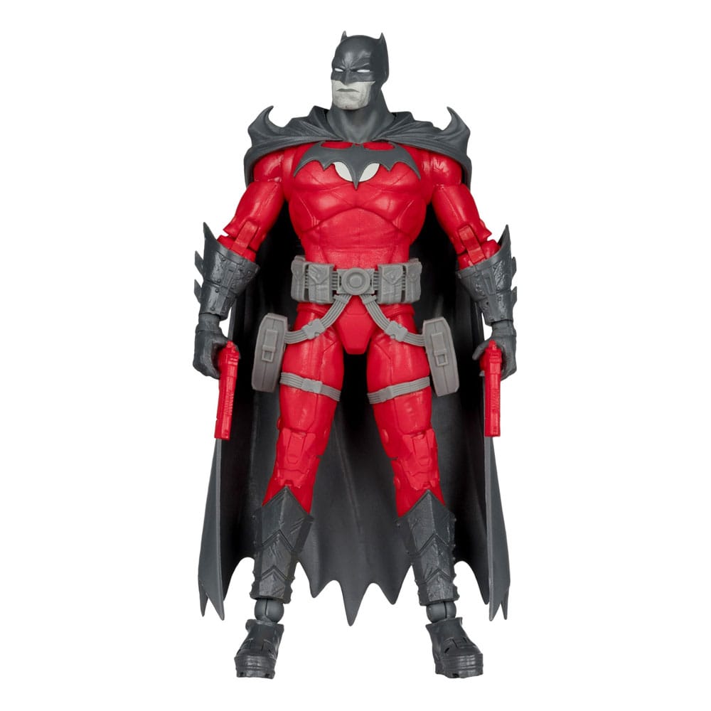 DC Multiverse actiefiguur Batman (Flashpoint) (zwart-wit accenteditie) (gouden label) 18 cm