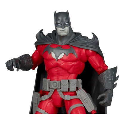 DC Multiverse actiefiguur Batman (Flashpoint) (zwart-wit accenteditie) (gouden label) 18 cm
