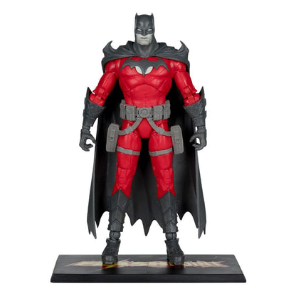 DC Multiverse actiefiguur Batman (Flashpoint) (zwart-wit accenteditie) (gouden label) 18 cm