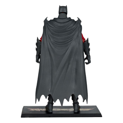 DC Multiverse actiefiguur Batman (Flashpoint) (zwart-wit accenteditie) (gouden label) 18 cm