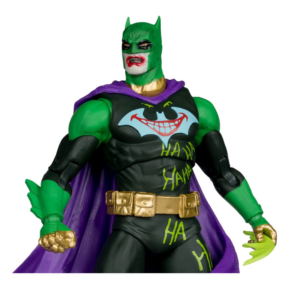 DC Multiverse actiefiguur Batman (Joker War) (Jokerized) (gouden label) 18 cm