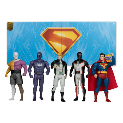 Superman (2025) DC Direct Super Powers actiefiguren, 5-pack, gouden label, 11 cm