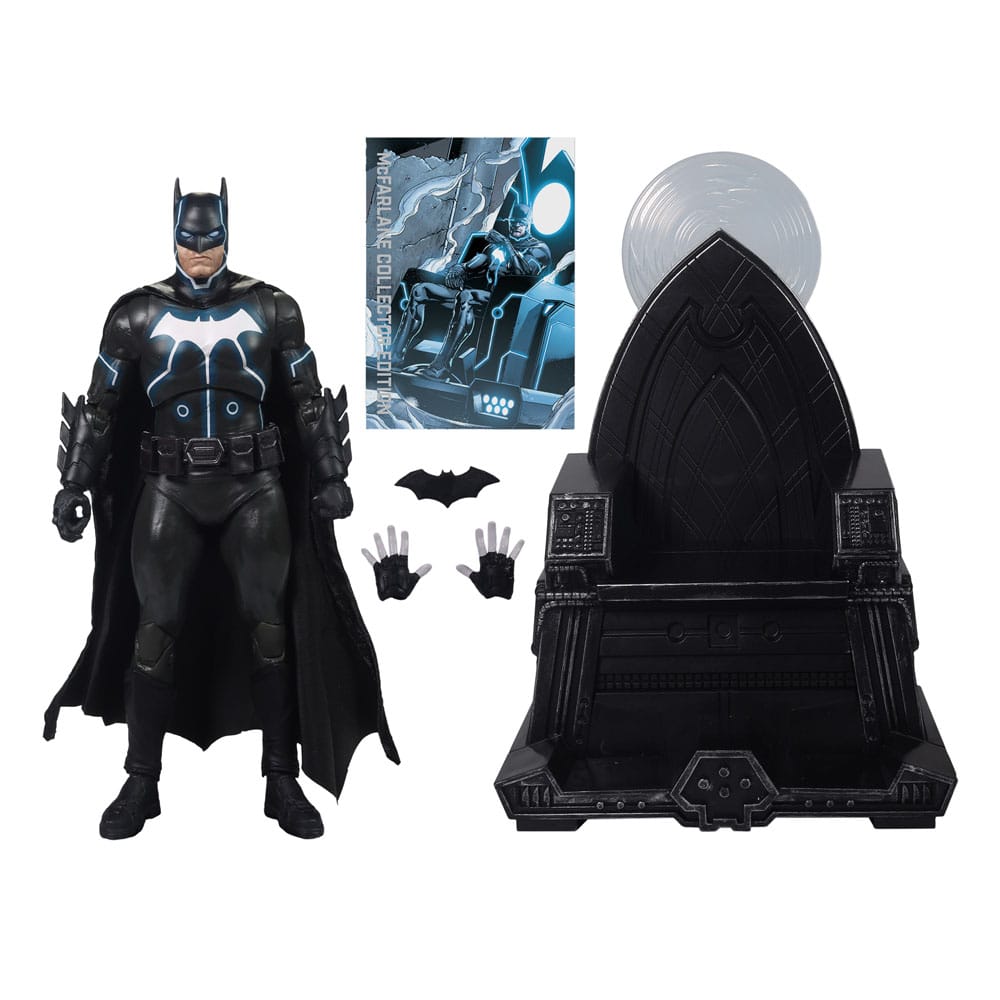 DC Multiverse McFarlane Collector Edition-actiefiguur #47 Batman & Mobius-stoel (Darkseid War) 18 cm