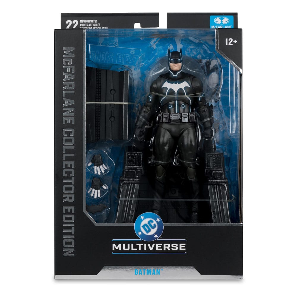 DC Multiverse McFarlane Collector Edition-actiefiguur #47 Batman & Mobius-stoel (Darkseid War) 18 cm