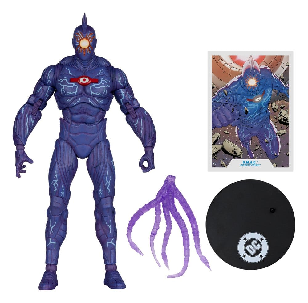 DC Multiverse-actiefiguur O.M.A.C. (Oneindige crisis) 19 cm