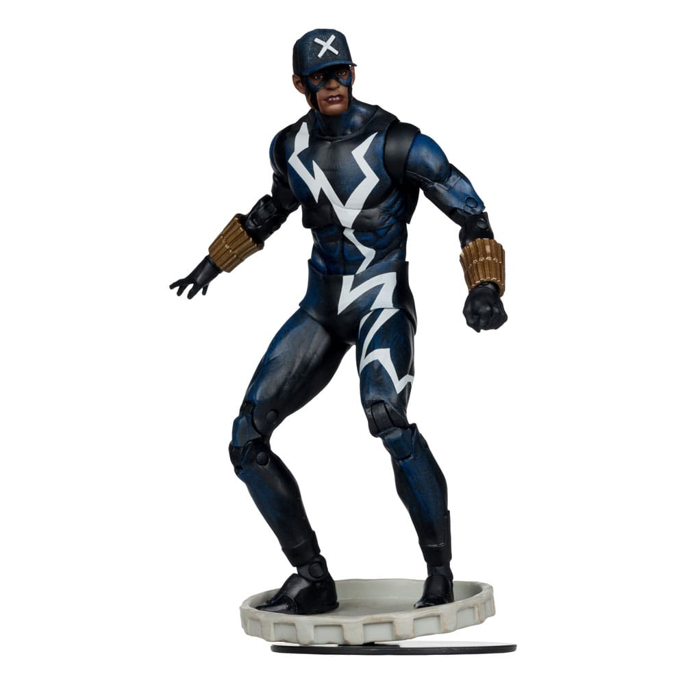 DC Multiverse-actiefiguur Statische schok (proef door vuur) (gouden label) 18 cm