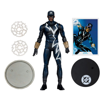DC Multiverse-actiefiguur Statische schok (proef door vuur) (gouden label) 18 cm