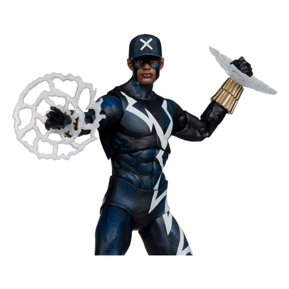 DC Multiverse-actiefiguur Statische schok (proef door vuur) (gouden label) 18 cm