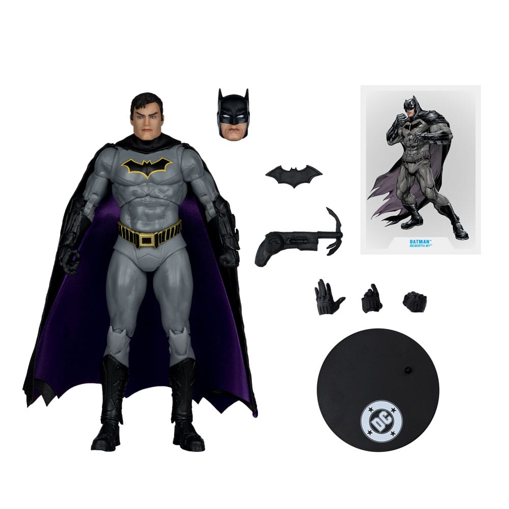 DC Rebirth DC Multiverse actiefiguur Batman (gouden label) 18 cm