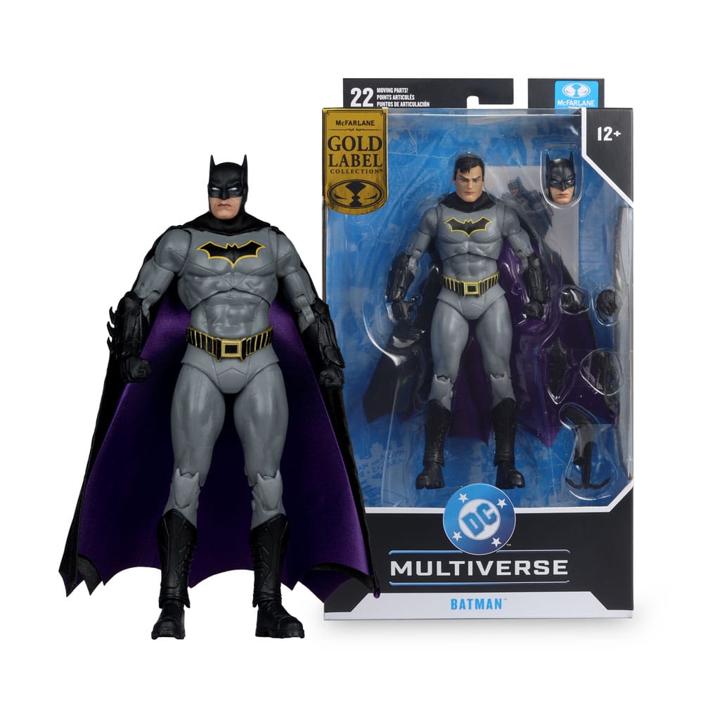 DC Rebirth DC Multiverse actiefiguur Batman (gouden label) 18 cm