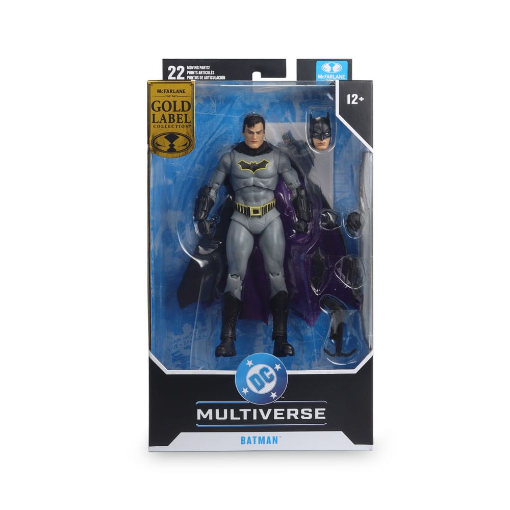 DC Rebirth DC Multiverse actiefiguur Batman (gouden label) 18 cm
