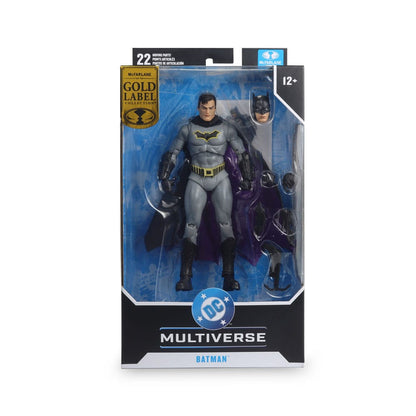 DC Rebirth DC Multiverse actiefiguur Batman (gouden label) 18 cm