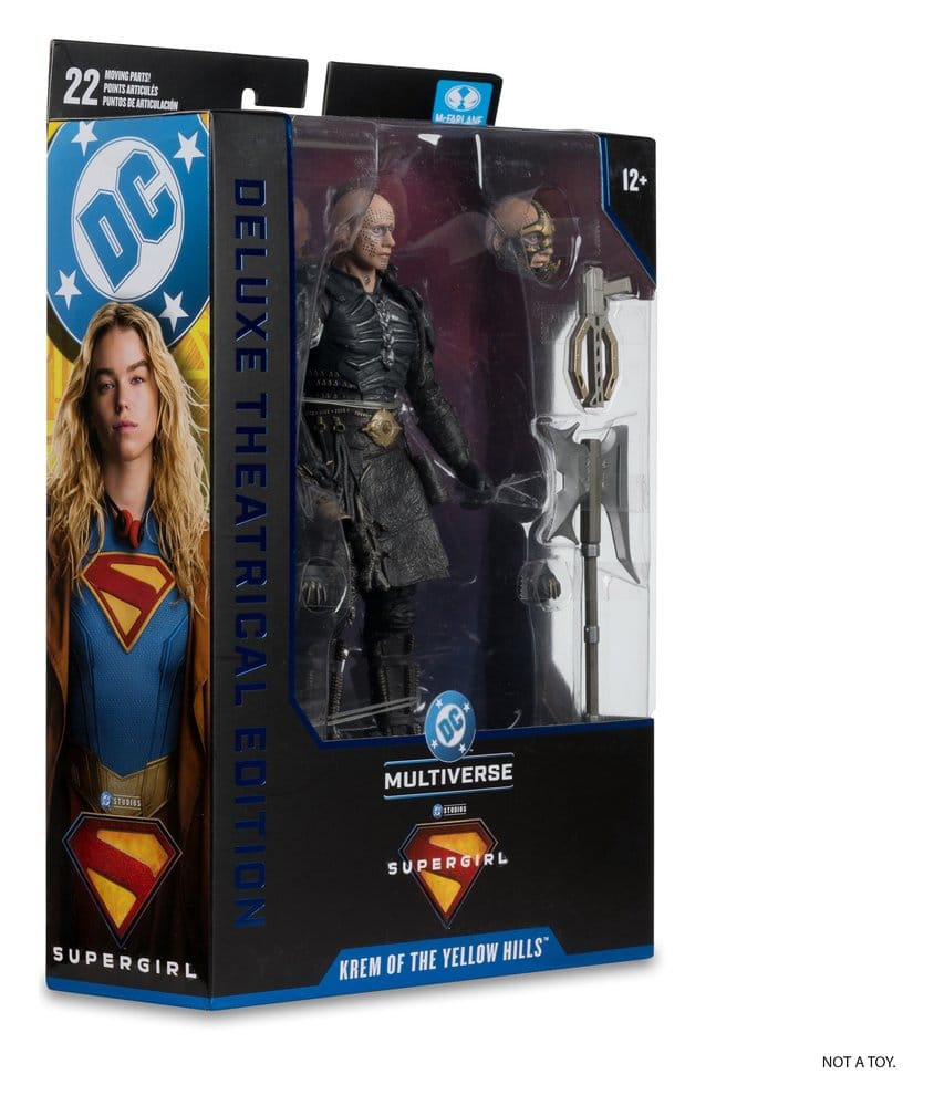 Supergirl (2026) DC Theatrical Deluxe Edition actiefiguur Krem of the Yellow Hills 18 cm
