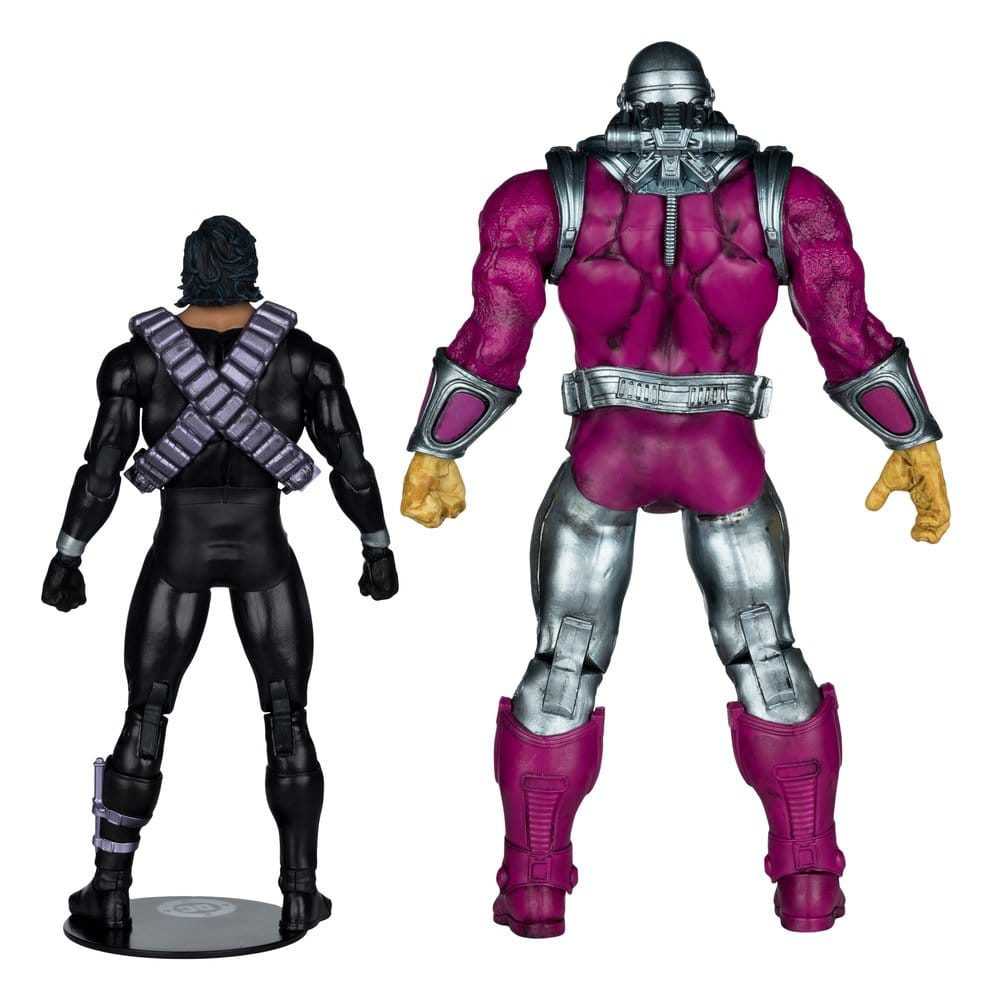 DC Multiverse Megafig-actiefiguur, 2-pack Mongul vs Superman (Return of Superman) 25 cm