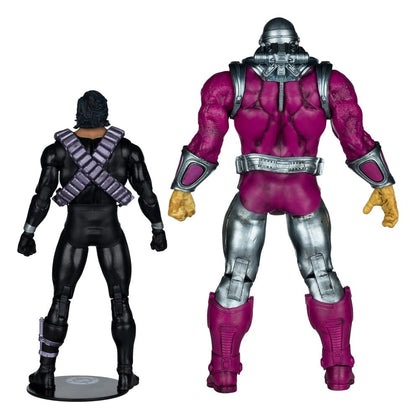 DC Multiverse Megafig-actiefiguur, 2-pack Mongul vs Superman (Return of Superman) 25 cm