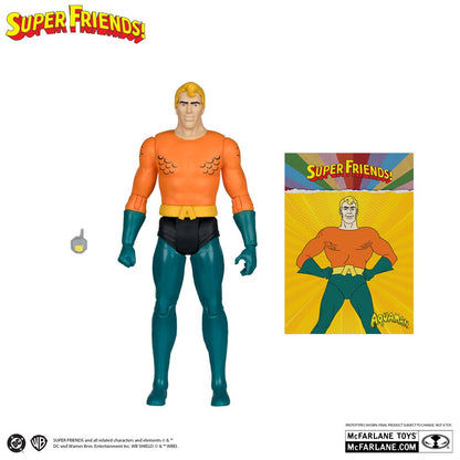DC Retro Super Friends Actiefiguur Aquaman 15 cm