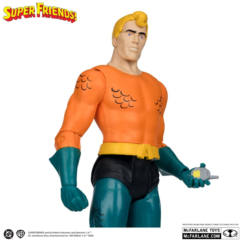 DC Retro Super Friends Actiefiguur Aquaman 15 cm