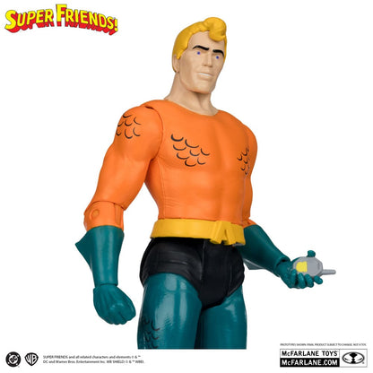DC Retro Super Friends Actiefiguur Aquaman 15 cm