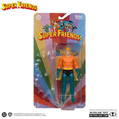 DC Retro Super Friends Actiefiguur Aquaman 15 cm