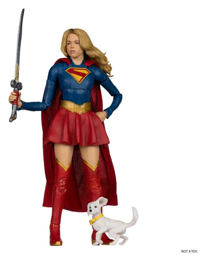 Supergirl (2026) DC Theatrical Deluxe Edition actiefiguur Supergirl & Baby Krypto 17 cm