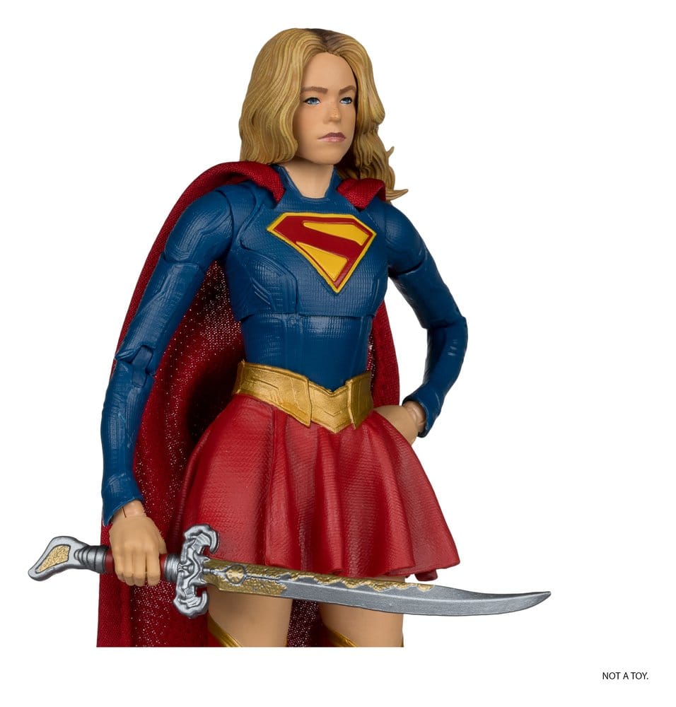 Supergirl (2026) DC Theatrical Deluxe Edition actiefiguur Supergirl & Baby Krypto 17 cm