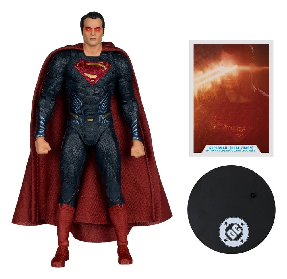 Batman v Superman: Dawn of Justice (2016) DC Theatrical Edition actiefiguur Superman (Heat Vision) 19 cm
