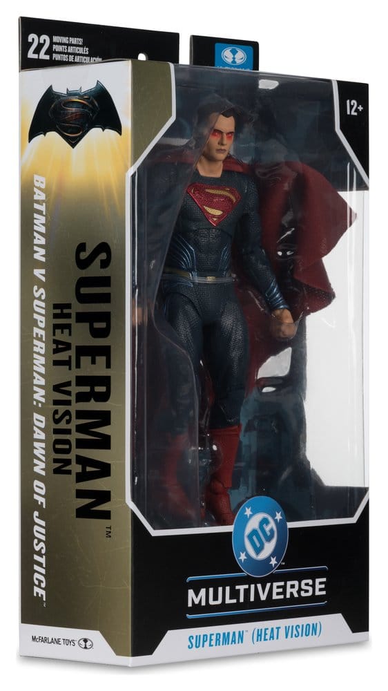 Batman v Superman: Dawn of Justice (2016) DC Theatrical Edition actiefiguur Superman (Heat Vision) 19 cm