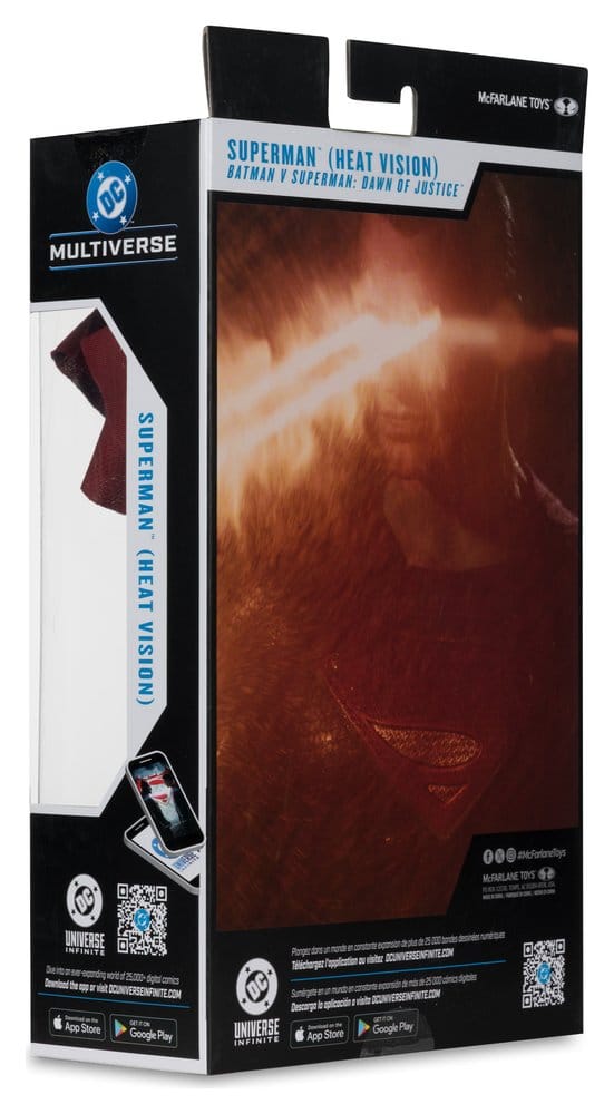 Batman v Superman: Dawn of Justice (2016) DC Theatrical Edition actiefiguur Superman (Heat Vision) 19 cm