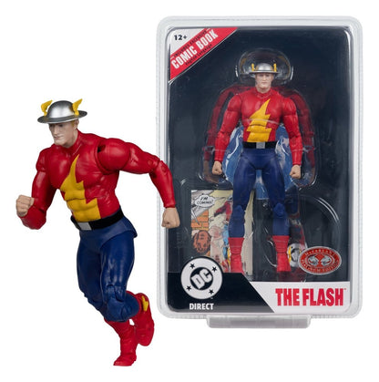 DC Direct Page Punchers Actiefiguur The Flash Jay Garrick (The Flash #123) (Red Platinum Edition) 18 cm