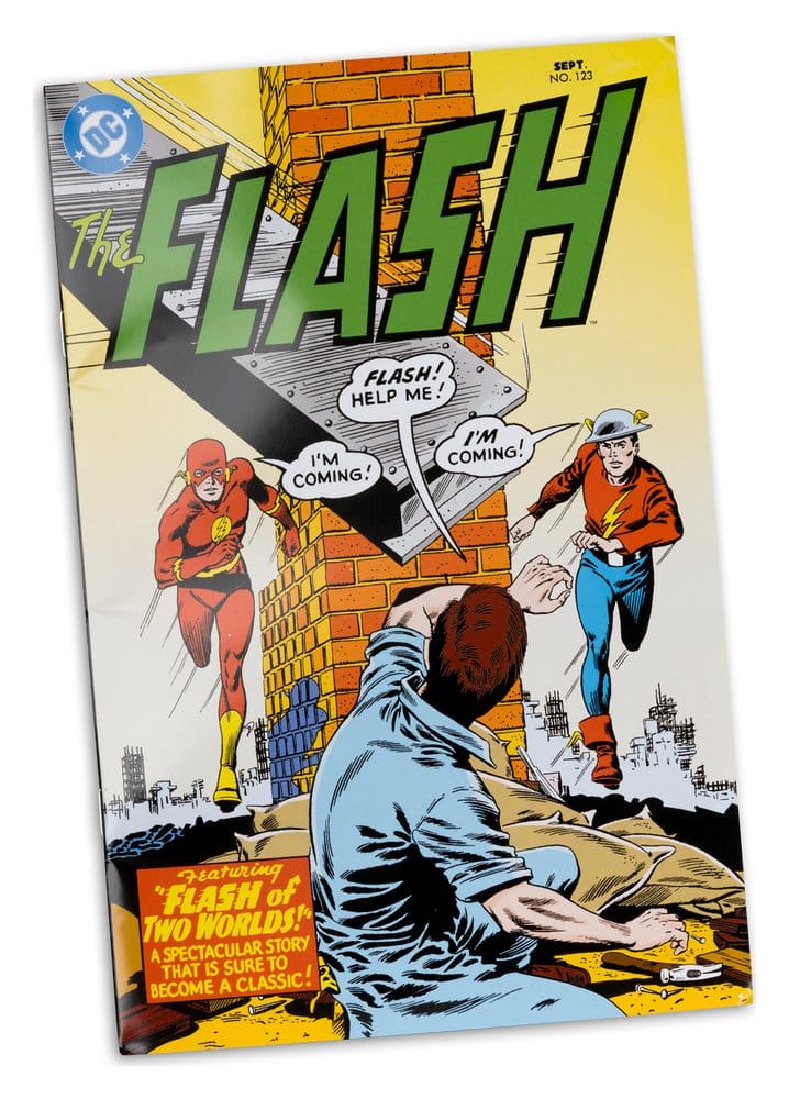 DC Direct Page Punchers Actiefiguur The Flash Jay Garrick (The Flash #123) (Red Platinum Edition) 18 cm