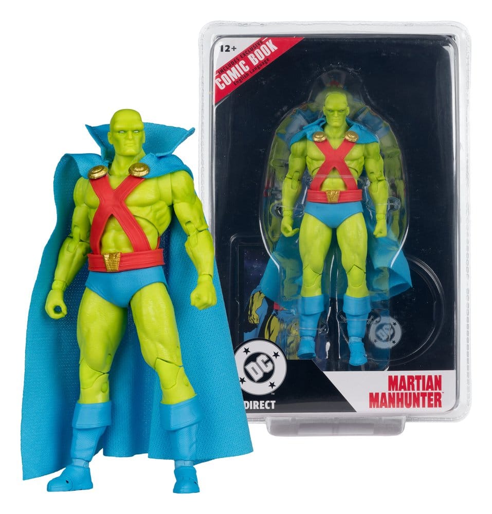 DC Direct Page Punchers actiefiguur Martian Manhunter (Justice League #77) 18 cm