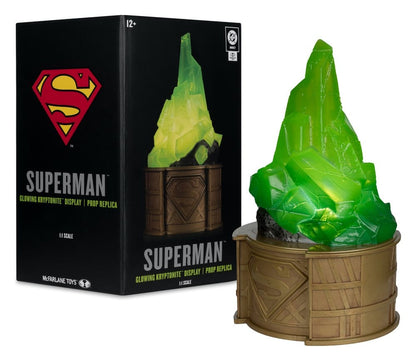 Superman DC Direct Replica 1/1 Kryptoniet-display (gouden label) 18 cm
