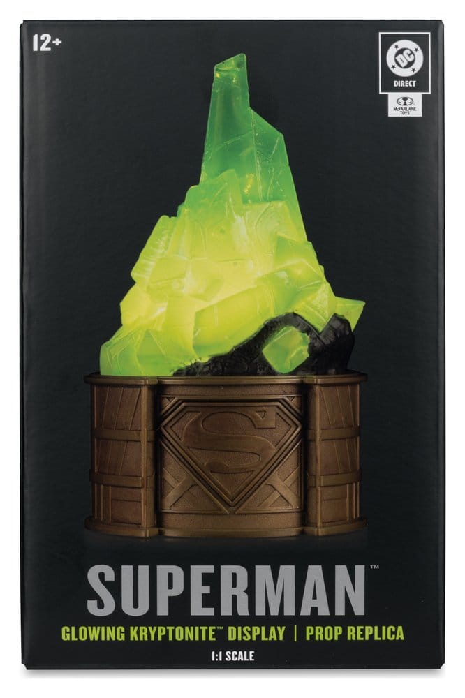 Superman DC Direct Replica 1/1 Kryptoniet-display (gouden label) 18 cm