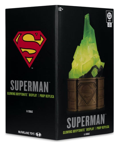 Superman DC Direct Replica 1/1 Kryptoniet-display (gouden label) 18 cm