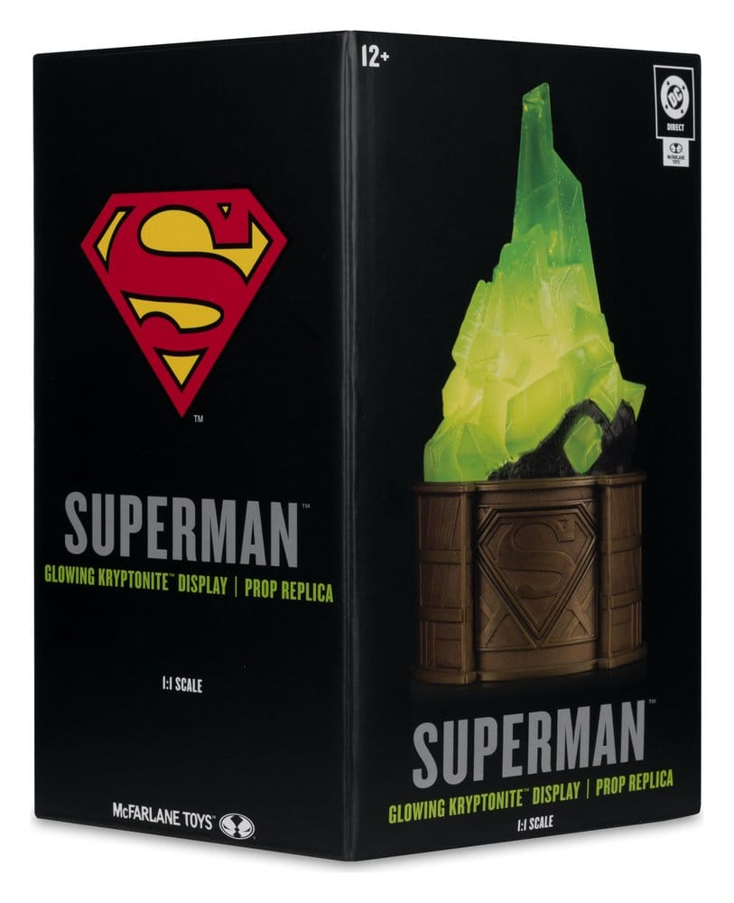 Superman DC Direct Replica 1/1 Kryptoniet-display (gouden label) 18 cm