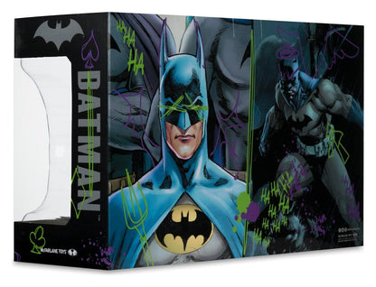 Batman DC Direct Mini Replica 1/3 2-pack Batman Cowls Hush & Knightfall (Jokerized) (gouden label) 18 cm