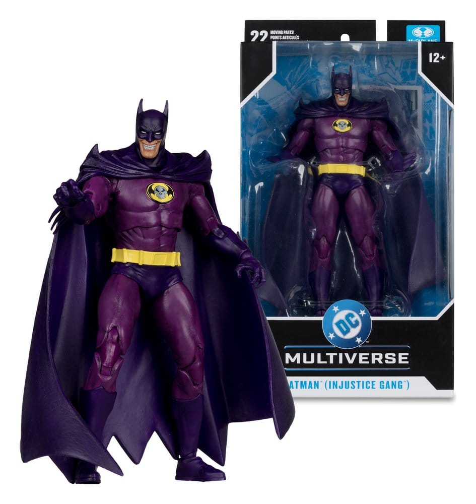 DC Multiverse actiefiguur Batman (Injustice Gang) (JLA: Rock of Ages) (Red Platinum Edition) 18 cm
