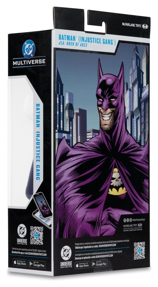 DC Multiverse actiefiguur Batman (Injustice Gang) (JLA: Rock of Ages) (Red Platinum Edition) 18 cm