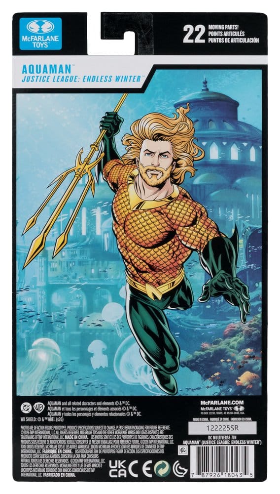 DC Multiverse Actiefiguur Aquaman (Endless Winter) (Blisterkaart) 18 cm