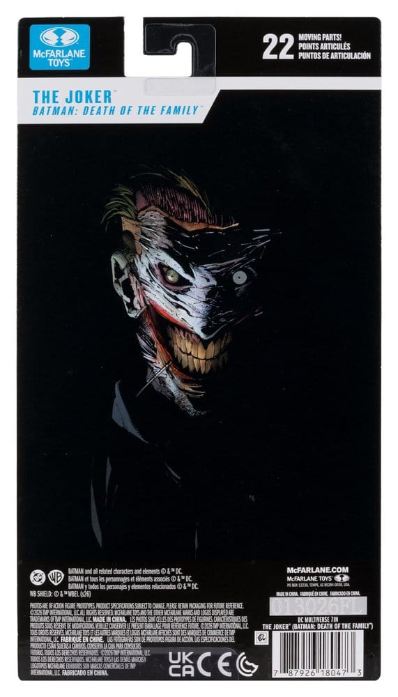 DC Multiverse Actiefiguur The Joker (Death of the Family) 18 cm
