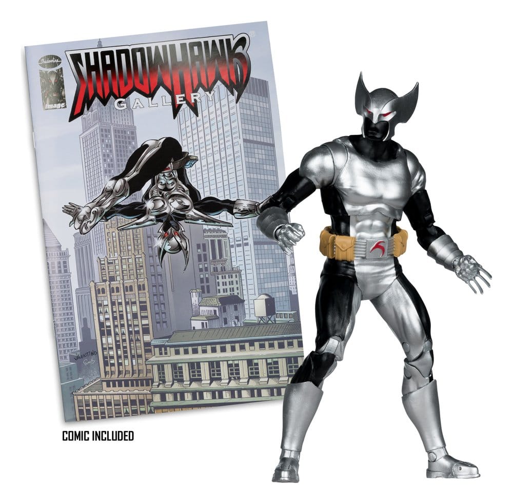 Afbeelding Comics Founders Series McFarlane Elite Edition actiefiguur Shadowhawk 18 cm