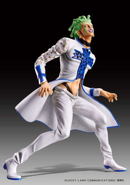 JoJo's bizarre avontuur deel 5 gouden windstandbeeld legende PVC standbeeld cioccolata 17 cm