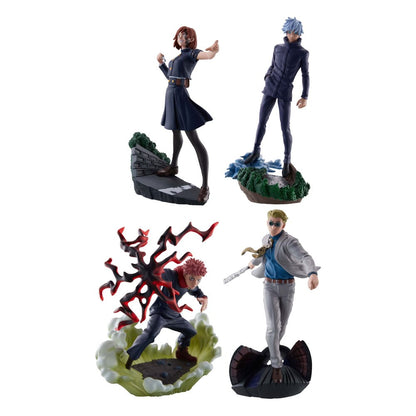 Jujutsu Kaisen Petitrama Series Trading Figuur 3-set Jujutsu Kaisen Series Vol.2 Setn 9 cm