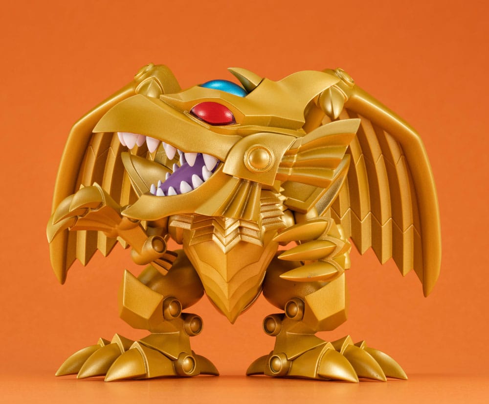 Yu-gi-oh! Duel monsters megatoon pvc standbeeld de gevleugelde draak van ra 13 cm