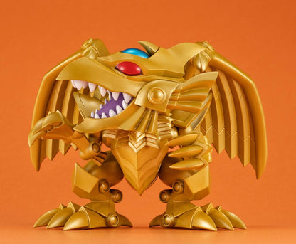 Yu-gi-oh! Duel monsters megatoon pvc standbeeld de gevleugelde draak van ra 13 cm