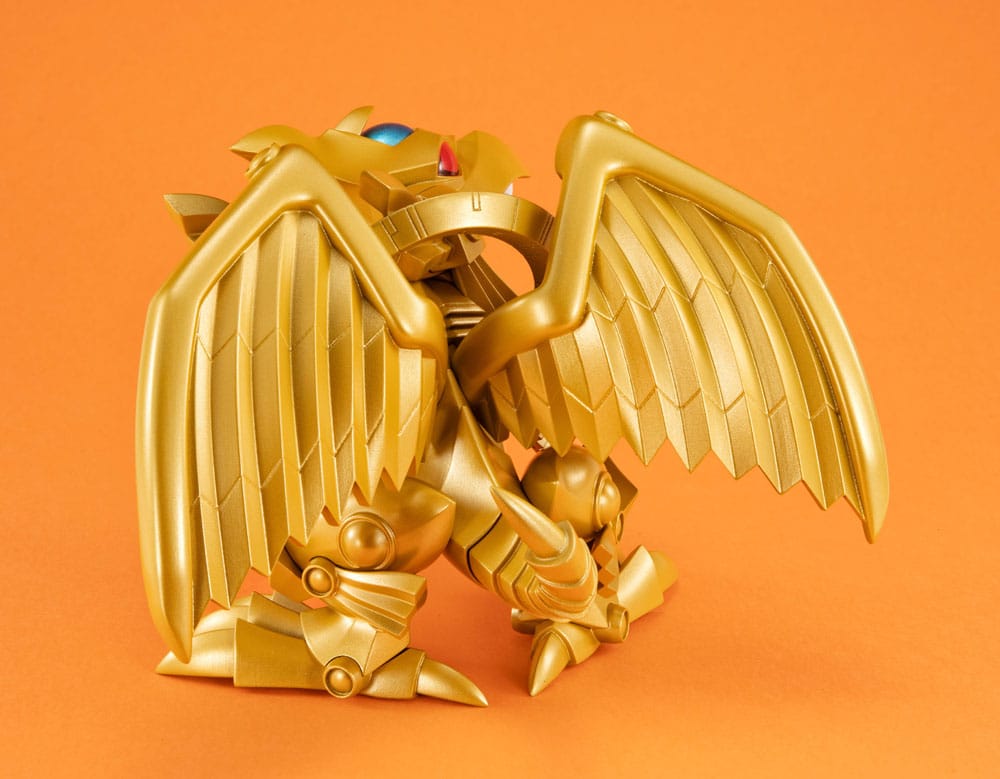 Yu-gi-oh! Duel monsters megatoon pvc standbeeld de gevleugelde draak van ra 13 cm